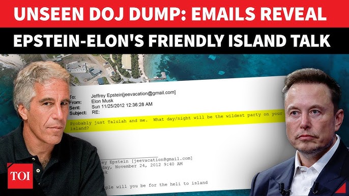 Elon Musk Emails Jeffrey Epstein About Visiting Private Island